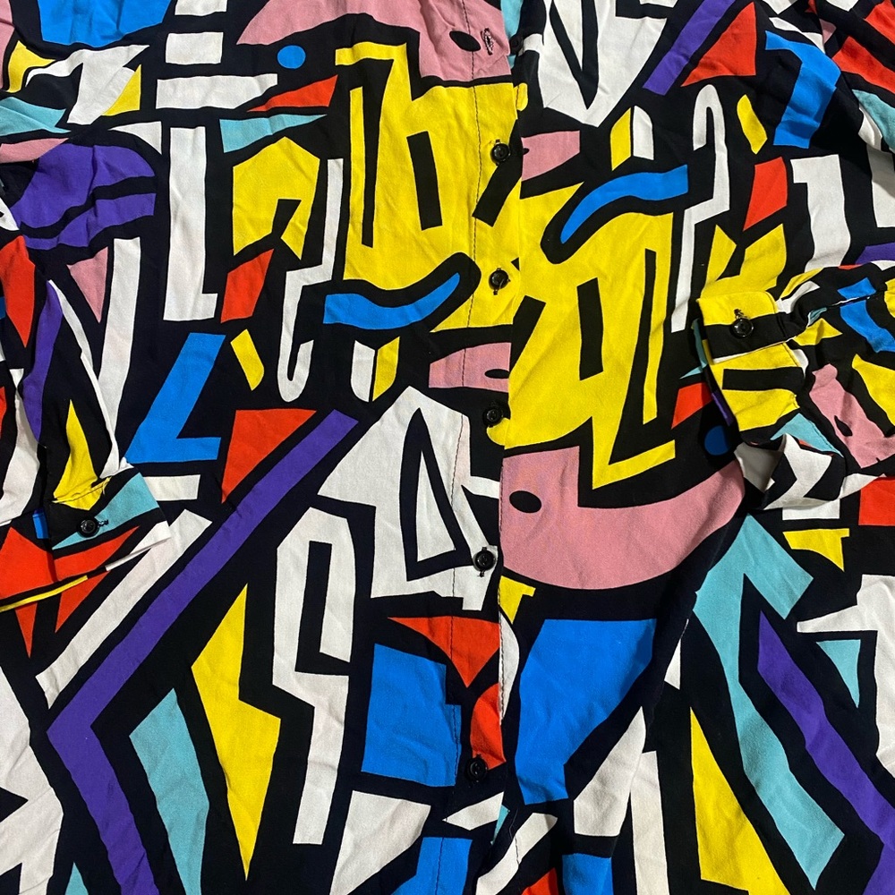 Big dart 90’s inspired print - Picture 3 of 5